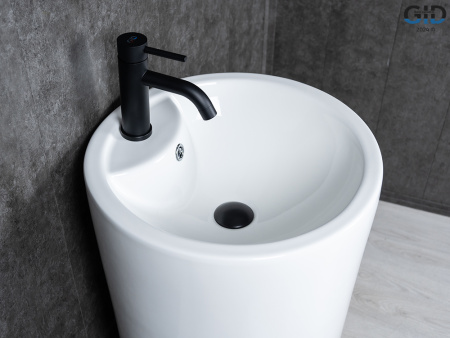 Раковина напольная GID NB 135 46х44 фото