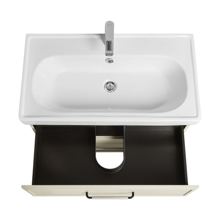 Тумба под раковину Акватон Нео-Классика 85 1A286301NCTG0 белый камень фото