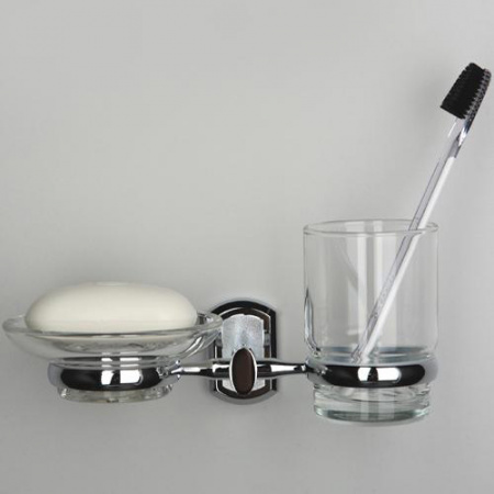 Держатель стакана и мыльницы WasserKRAFT Oder K-3026 фото