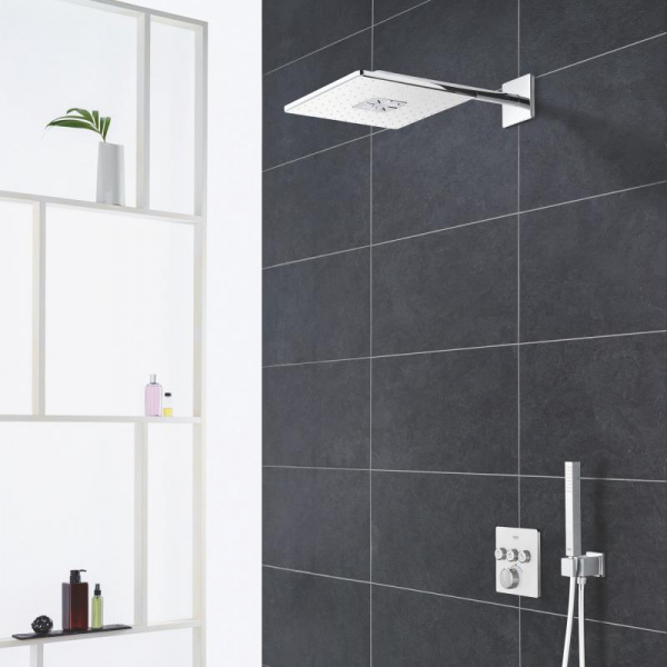 Верхний тропический душ с кронштейном Grohe Rainshower SmartActive 310 26479LS0 фото