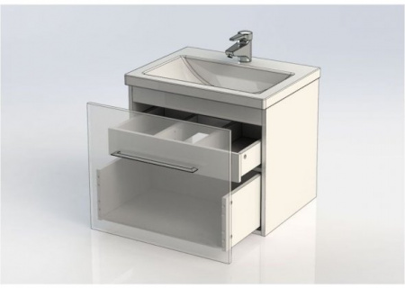 Тумба с раковиной Aquanet Порто 60 00212576 фото