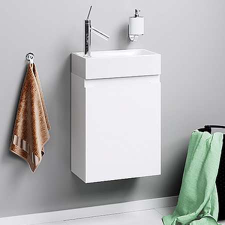 Тумба с раковиной Aqwella Леон-МР Ln-MP.01.04/W фото