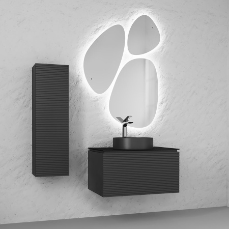 Зеркало с подсветкой Jorno Stone Stn.05/W/JR фото