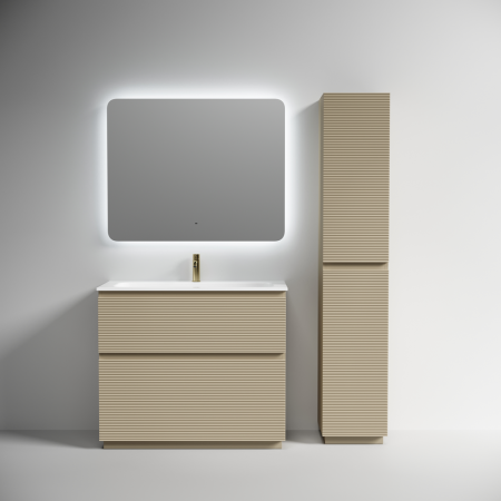 Тумба под раковину Sancos Folk Floor FL100FCP капучино фото