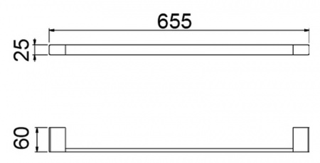 Полотенцедержатель Timo Selene 14053/03 черный фото