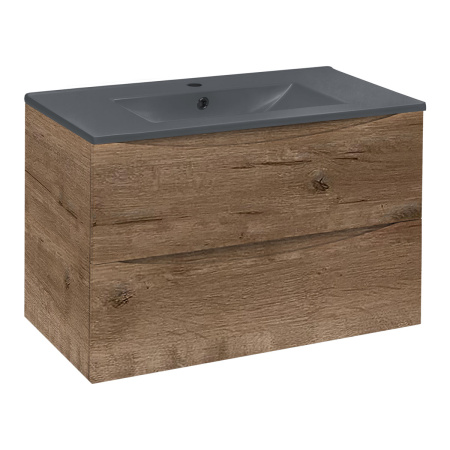 Тумба под раковину Vincea Mia VMC-2MC750VO V.Oak 75 см фото