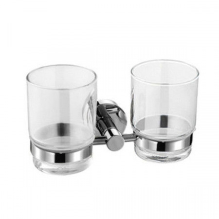 Стакан для зубных щеток двойной Kaiser Oval KH-2050 фото