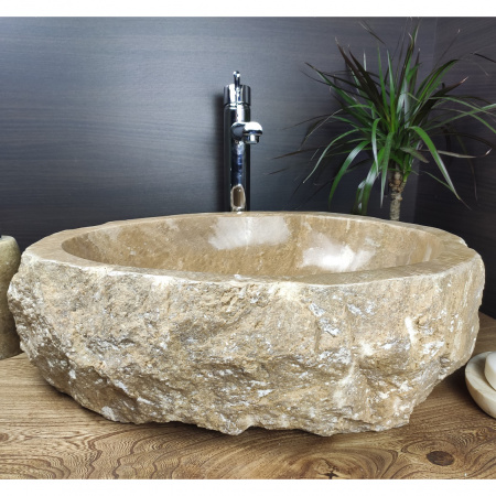 Накладная раковина из оникса Indo Erozy Sunset EO-00040 фото