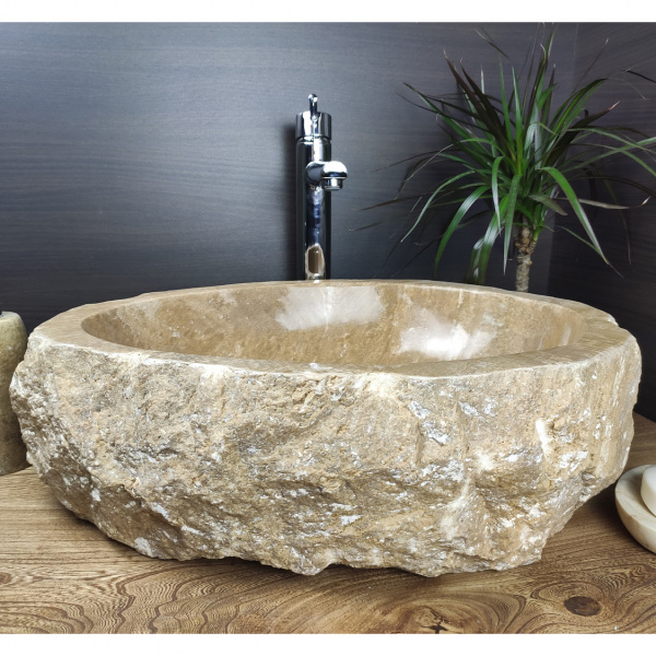 Накладная раковина из оникса Indo Erozy Sunset EO-00040 фото