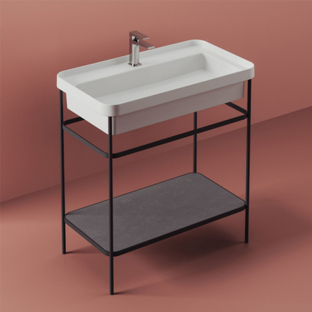 Раковина с металлической структурой Artceram Fuori Scala ACA057 17+TFL035 05 00 *1 фото