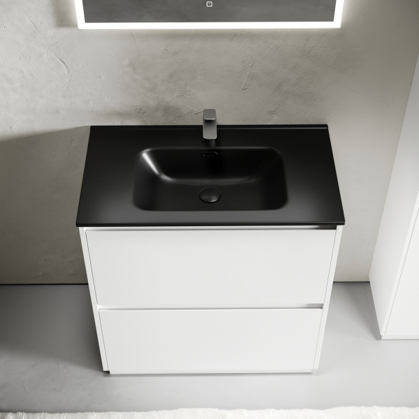 Тумба под раковину Sancos Libra Floor LB80FW белая фото