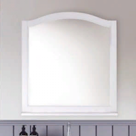 Зеркало ASB Woodline Модерн 105 11231 белое фото