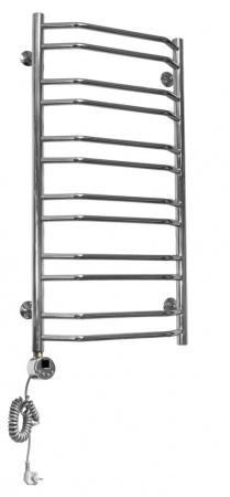 Полотенцесушитель электрический Domoterm Лаура П12 (500х1000) (хром) левый фото