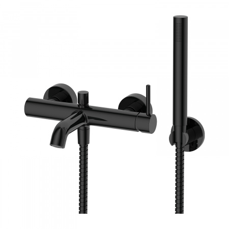 Смеситель для ванны Omnires Y Y1231BL черный фото