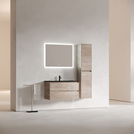 Тумба под раковину Sancos Libra LB90EG дуб галифакс натуральный фото