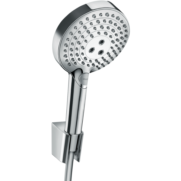 Душевой набор с держателем Hansgrohe Raindance Select S 120 3jet 27668000 фото