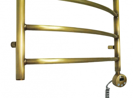 Полотенцесушитель электрический Domoterm Калипсо П7 (500х700) (бронза) правый фото