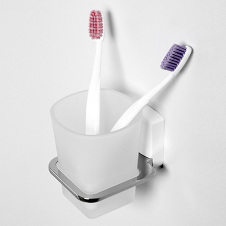 Стакан для зубных щеток WasserKRAFT Leine K-5028WHITE фото