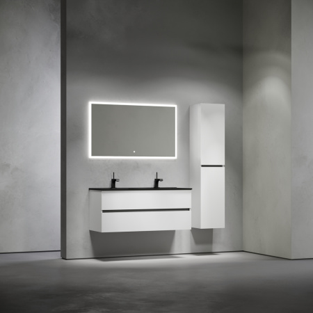 Тумба под раковину Sancos Urban UR120-2W белый глянец фото