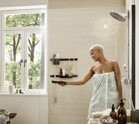 Душевая система (стойка) с термостатом Hansgrohe Pulsify S 24240000 фото