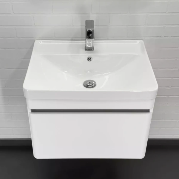 Тумба с раковиной подвесная Comforty Валдай-60П 00-00020674 фото