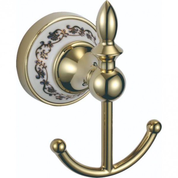 Крючок для ванной двойной Savol 68B S-06854B фото