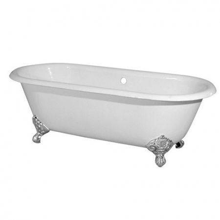 Чугунная ванна Magliezza Patricia Cr 168x76 на ножках фото
