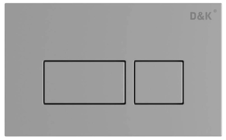 Клавиша смыва D&K Berlin DB1439001 хром глянцевый фото