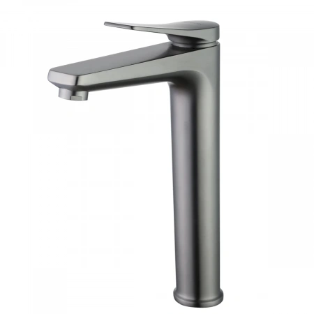 Высокий смеситель для раковины Lemark Bronx LM3709GM фото
