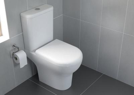 Унитаз компакт Vitra Zentrum Rim-Ex 9824B003-7207 с бачком и сиденьем Микролифт фото