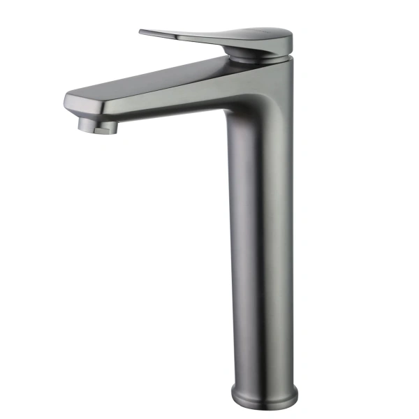 Высокий смеситель для раковины Lemark Bronx LM3709GM фото