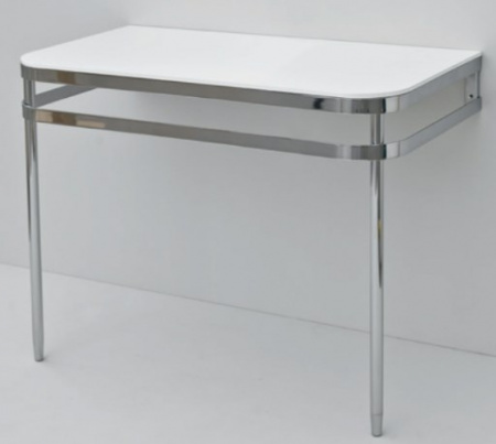 Металлическая консоль для раковины Artceram Azuley AZA003 71 01 bi/cr фото