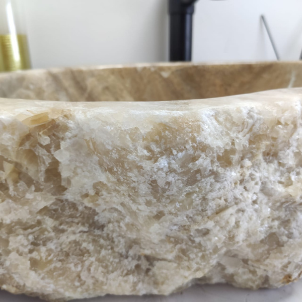 Накладная раковина из оникса Erozy Sunset EO-00741 (61*40*15см) фото