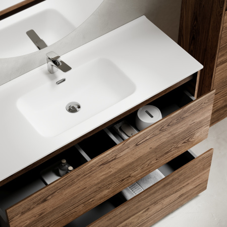 Тумба под раковину Sancos Libra Floor LB120-1ECH дуб чарльстон фото