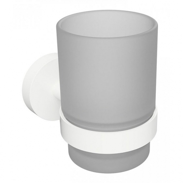 Стакан для зубных щеток Bemeta White 104110014 фото