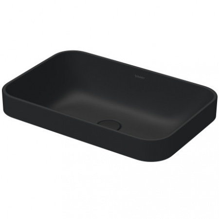 Накладная раковина Duravit Happy D.2 Plus 2359601300 антрацит матовый фото