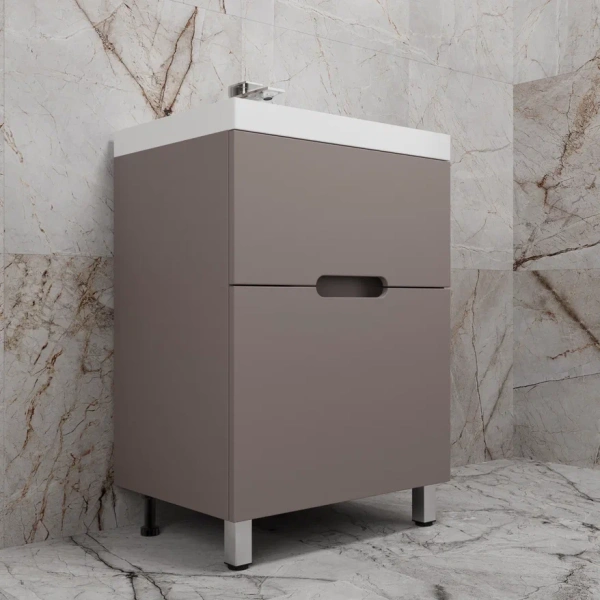 Тумба напольная Style Line Матис 60 ЛС-00002433 темный тауп фото