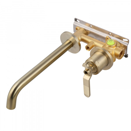 Смеситель для раковины Bronze de Luxe 1760 5530CG матовое золото фото