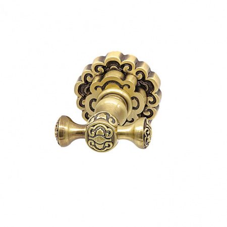 Крючок для ванной двойной Milacio Villena MC.902.BR бронза фото