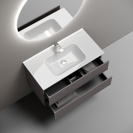 Тумба под раковину Sancos Snob R SNR90SM Doha Soft фото