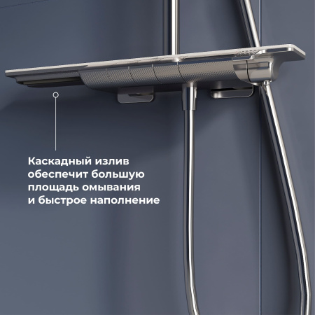 Душевая система с дисплеем RGW Shower Panels SP-34 51140134-01 хром фото
