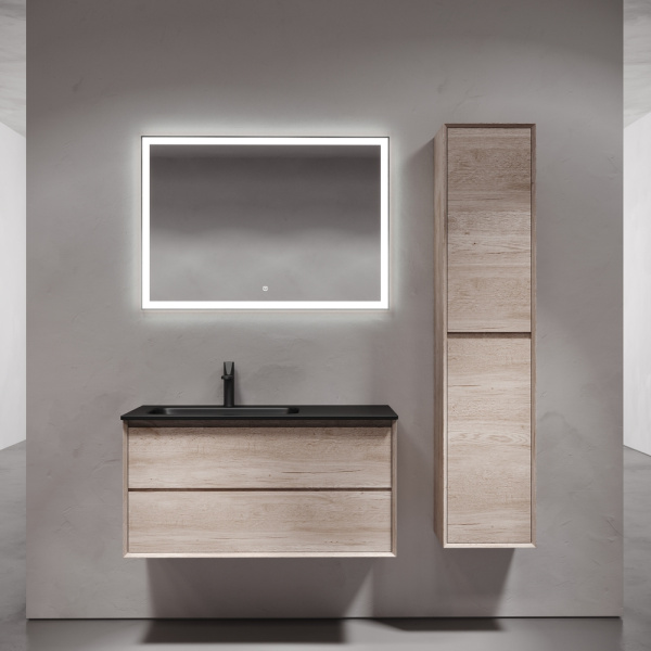 Тумба под раковину Sancos Marmi 2.0 MR2.0100LEG дуб галифакс натуральный фото