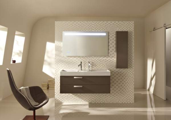 Зеркало с подсветкой и подогревом Jacob Delafon Parallel EB1418-NF 120 см фото