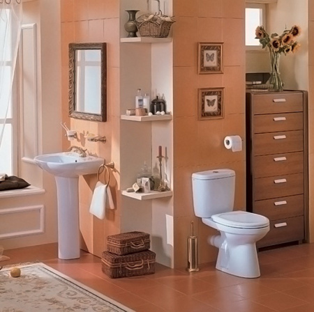 Унитаз напольный Santek Анимо 1.WH110035 с сиденьем фото