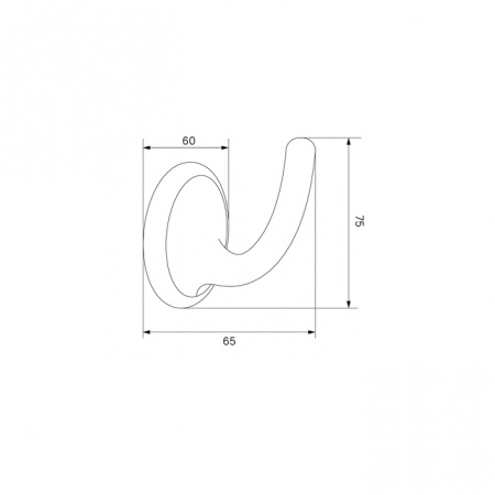 Комплект одинарных крючков Iddis Oldie OLDBR10i41 бронза фото