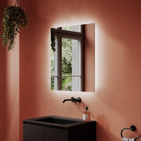 Зеркало с подсветкой Sancos Square SQ700 70x80 фото