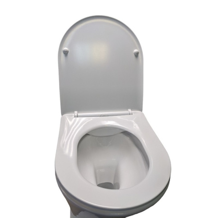 Унитаз подвесной безободковый Cerutti SPA Adige Aria CT7837 с сиденьем фото