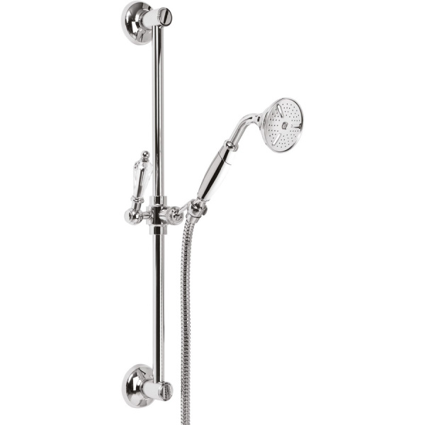 Душевой гарнитур Cezares Diamond DIAMOND-SD-01-Sw хром/swarovski фото