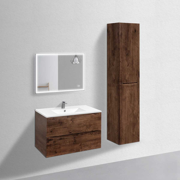 Тумба под раковину Vincea Mia VMC-2MC900RW R.Wood 90 см фото