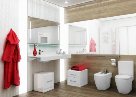 Подвесная раковина Акватон Отель 120 1A70093NOT01L фото